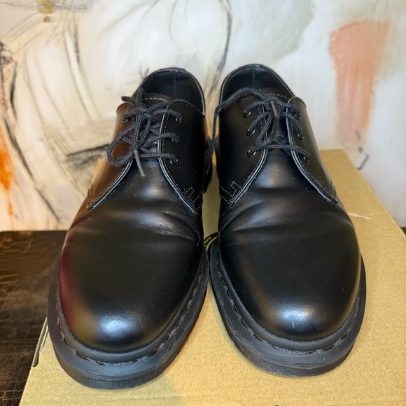 Dr. Martens 1461 MONO SMOOTH LEATHER OXFORD SHOES 8 Men’s - Picture 12 of 16